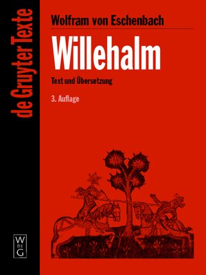 cover image of Willehalm